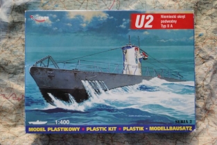 MIH40023  U-2 German U-Boat Type IIA